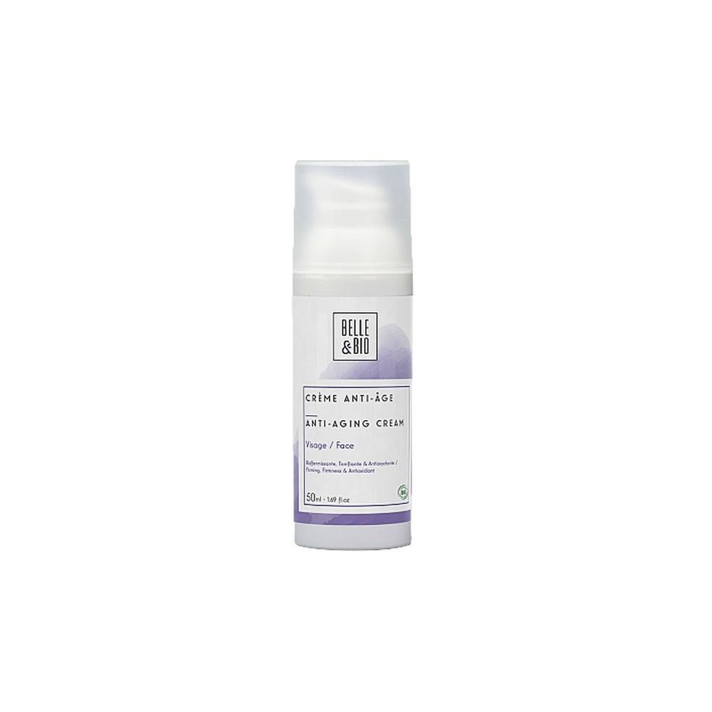 Belle&Bio Crema anti-îmbatranire 50 ml Crema anti-îmbătrânire asigură toate acțiunile antioxidante, efectele anti-îmbătrânire și