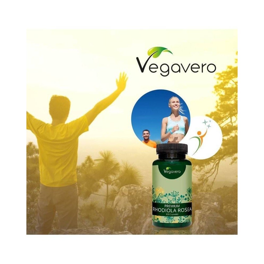 Vegavero Rhodiola Rosea Premium Extract 120 capsule Beneficii Rhodiola Premium Extract: excelent în ameliorarea disfuncției sexu