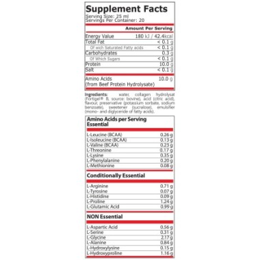 Pure Nutrition USA AMINO 10.000 - 20 ampule Beneficii Amino 10 000: 10.000 mg de aminoacizi pe servire, imbunătățește recuperare