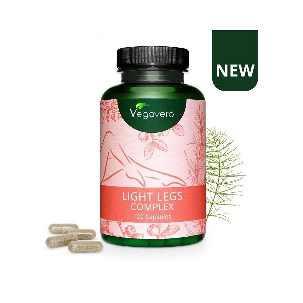 Vegavero Complex Picioare Usoare 120 Capsule Beneficii Complex Picioare Usoare: recomandat in cazul picioarelor umflate si grele Vegavero Complex Picioare Usoare 120 Capsule Beneficii Complex Picioare Usoare: recomandat in cazul picioarelor umflate si grele
