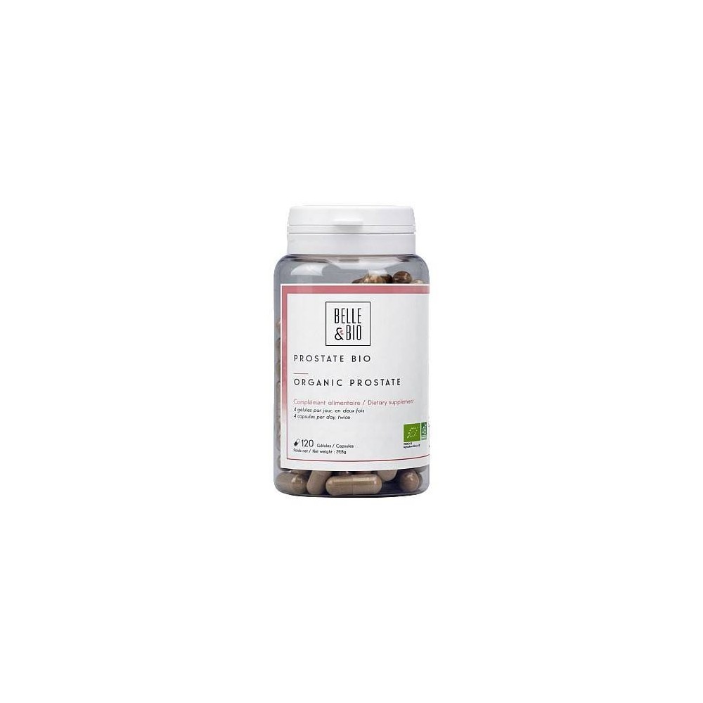 Prostate Bio 120 Capsule, Tratament pentru prostata, Belle&Bio Prostate Bio beneficii: ameliorator naturist prostata, sustine fu