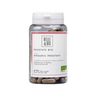 Prostate Bio 120 Capsule, Tratament pentru prostata, Belle&Bio Prostate Bio beneficii: ameliorator naturist prostata, sustine fu