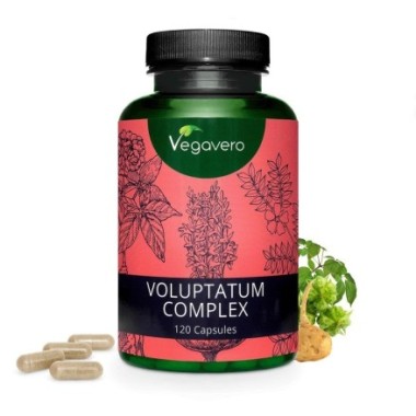 Vegavero Voluptatum Complex 120 Capsule Beneficii Voluptatum: imbunatateste viata sexuala la barbati si femei, complex bazat pe 