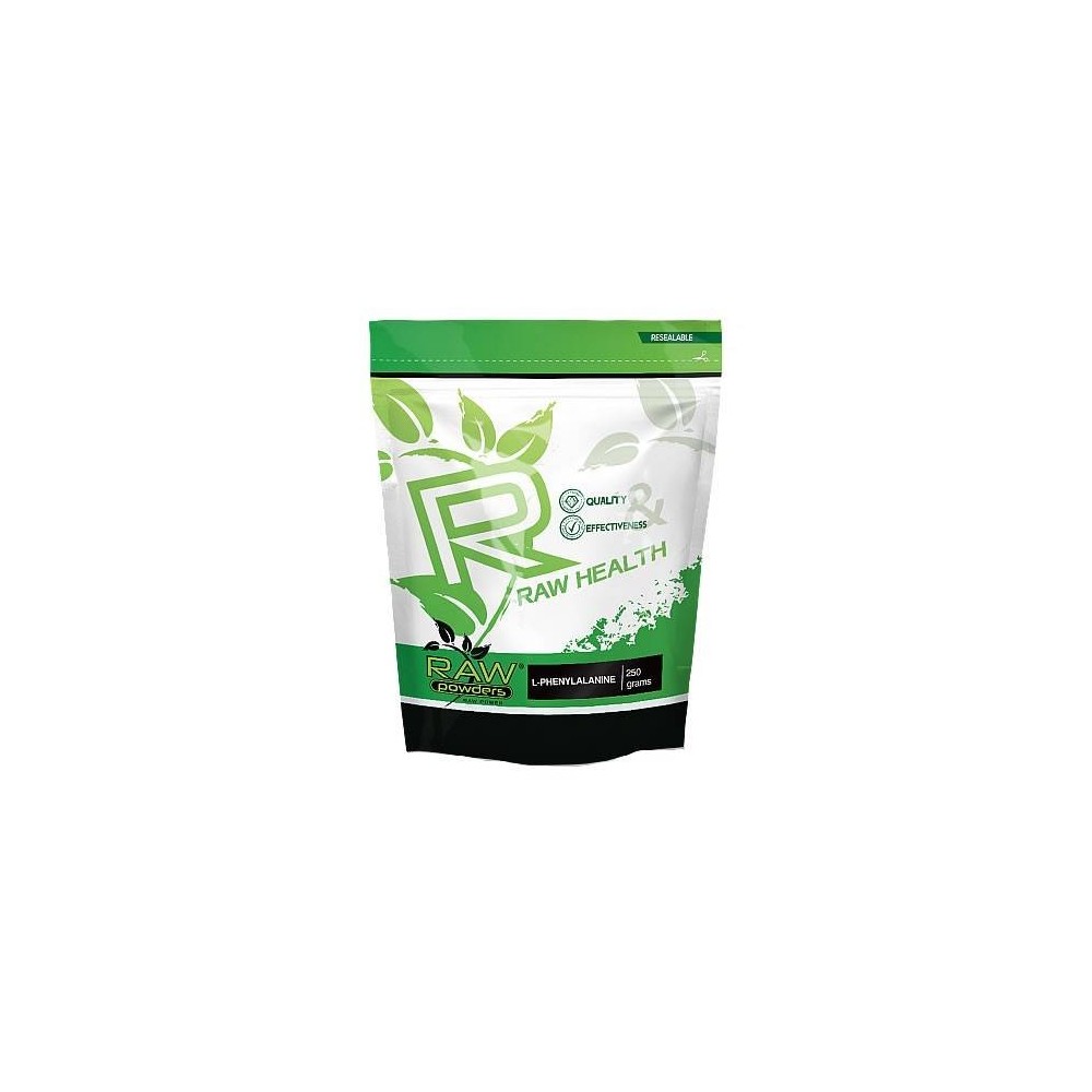 Raw Powders L-Fenilalanina 250 grame Beneficii L-Fenilalanina: ajuta în producerea de neurotransmițători, ajută la reducerea dur