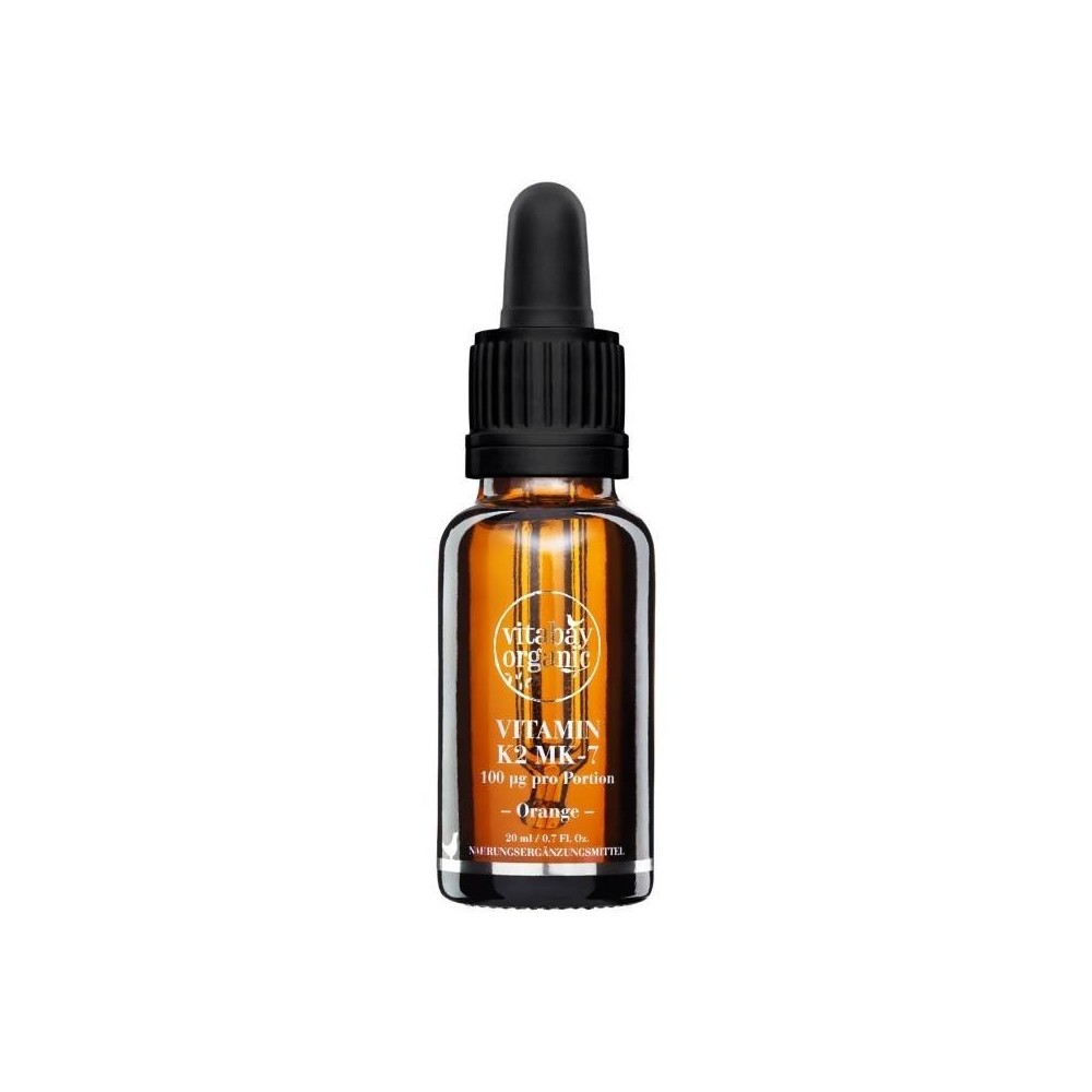 Vitabay Vitamina K2 Lichida 100 mcg vegan 20 ml Beneficiile Vitaminei K2 picaturi: Vitamina K2 organica, Vitamina K2 Bio, Vitami Vitabay Vitamina K2 Lichida 100 mcg vegan 20 ml Beneficiile Vitaminei K2 picaturi: Vitamina K2 organica, Vitamina K2 Bio, Vitami