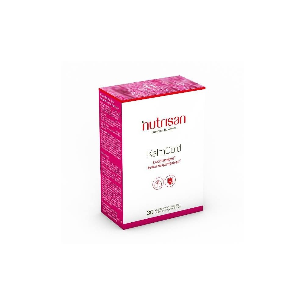 Nutrisan KalmCold 30 Capsule Beneficii KalmCold: efect calmant asupra tractului respirator superior, respirați mai liber prin na Nutrisan KalmCold 30 Capsule Beneficii KalmCold: efect calmant asupra tractului respirator superior, respirați mai liber prin na