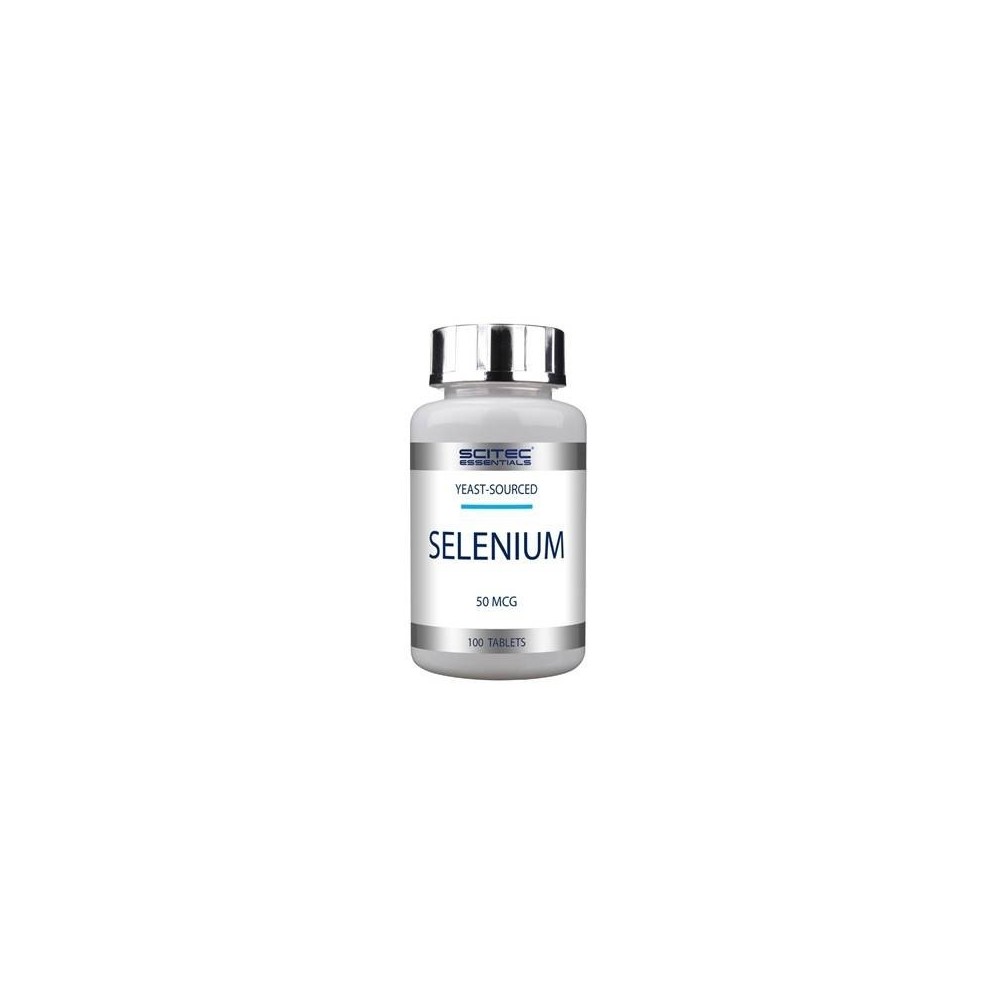Scitec Seleniu 50 mcg - 100 Tablete Beneficii Seleniu: antioxidant ce inhiba radicalii liberi, repara celulele deteriorate si AD Scitec Seleniu 50 mcg - 100 Tablete Beneficii Seleniu: antioxidant ce inhiba radicalii liberi, repara celulele deteriorate si AD