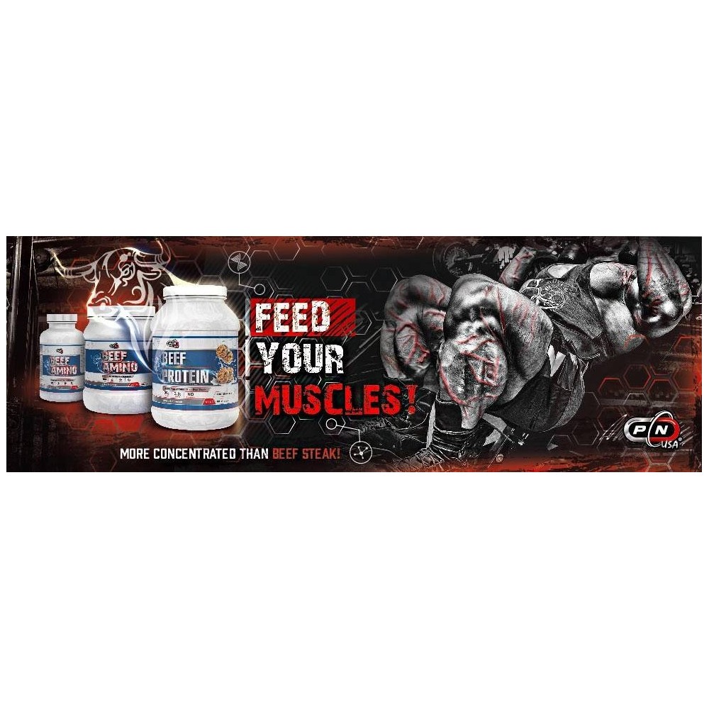 Pure Nutrition USA Beef Amino 75 tablete (Aminoacizi din carne de vita) Beneficii Beef Amino: continut redus de grasimi, carnea 