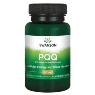 Swanson Ultra PQQ Pirolochinolina Chinona 20mg 30 Capsule Beneficii Pirolochinolina: ajuta la incetinirea procesului de imbatran