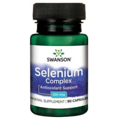 Swanson Ultra Albion Complex Seleniu 200mcg 90 Capsule Beneficii Seleniu: contribuie la funcționarea normală a tiroidei si a sis