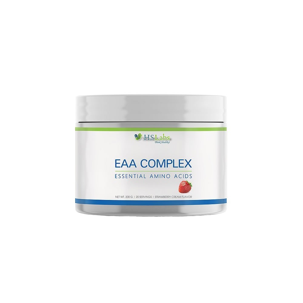 HS Labs EAA Complex 200 grame Beneficii EAA Complex: stimuleaza cresterea masei musculare, formula imbogatita cu arginina, gluta HS Labs EAA Complex 200 grame Beneficii EAA Complex: stimuleaza cresterea masei musculare, formula imbogatita cu arginina, gluta