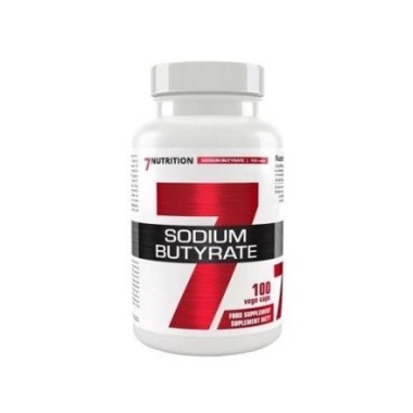 7 Nutrition Butirat de sodiu, Sodium Butyrate 100 Capsule Butiratul de sodiu beneficii: microcapsule cu absorbtie rapida gastror