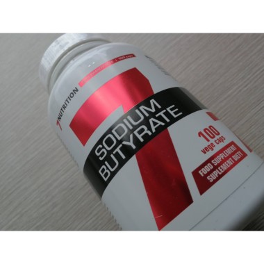 7 Nutrition Butirat de sodiu, Sodium Butyrate 100 Capsule Butiratul de sodiu beneficii: microcapsule cu absorbtie rapida gastror