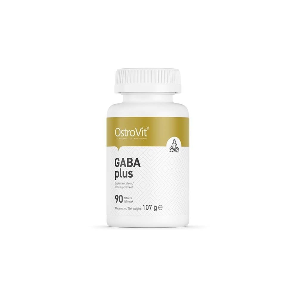 GABA Plus 90 Tablete, OstroVit GABA Plus beneficii: pentru somn linistit, reduce stresul și anxietatea, creste hormonul de creșt
