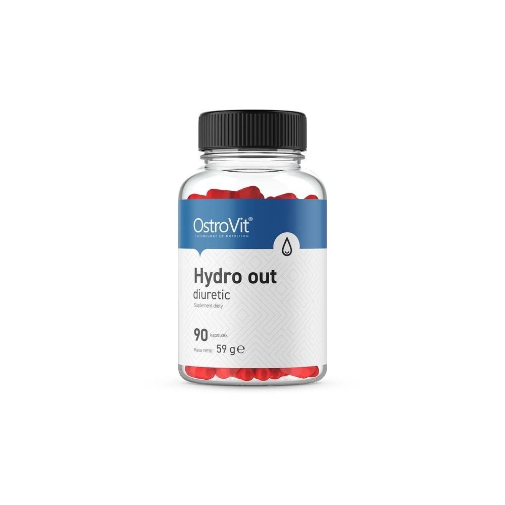 OstroVit Hydro Out Diuretic 90 Capsule Faciliteaza evacuarea excesului de apa din organism, Imbunatateste definirea muschilor si