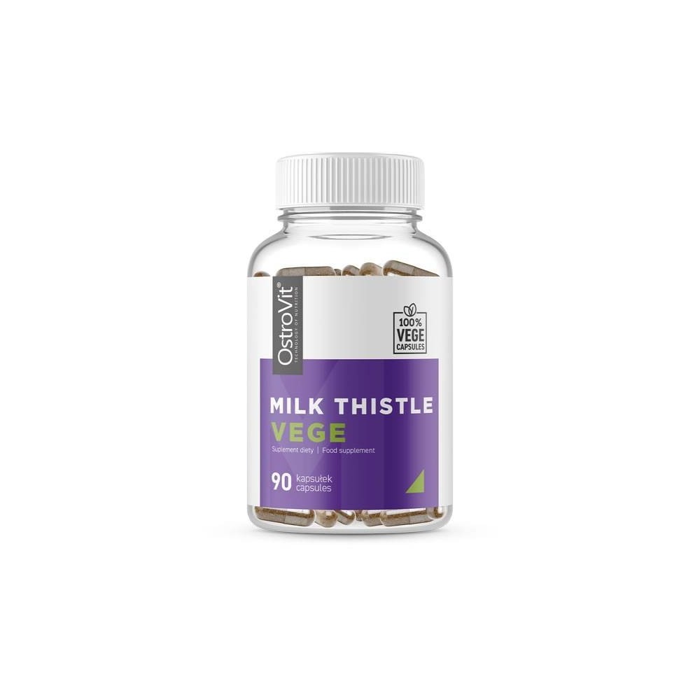 Armurariu - Milk Thistle Vege 90 Capsule, OstroVit Armurariu - Milk Thistle Vege Beneficii: elimina toxinele, sustine confortul 