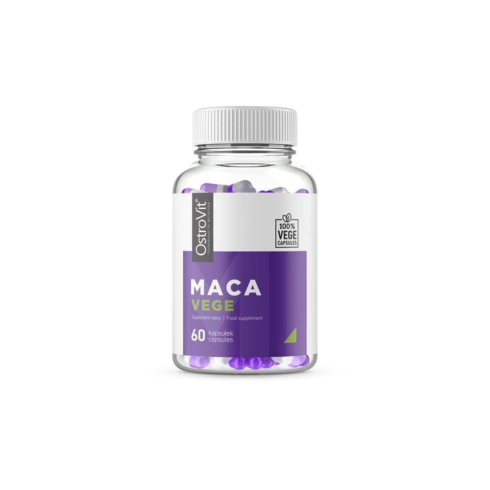 OstroVit Maca VEGE 60 Capsule Beneficii Maca: tonic sexual pentru femei si barbati, stimuleaza libidoul la ambele sexe, imbunata