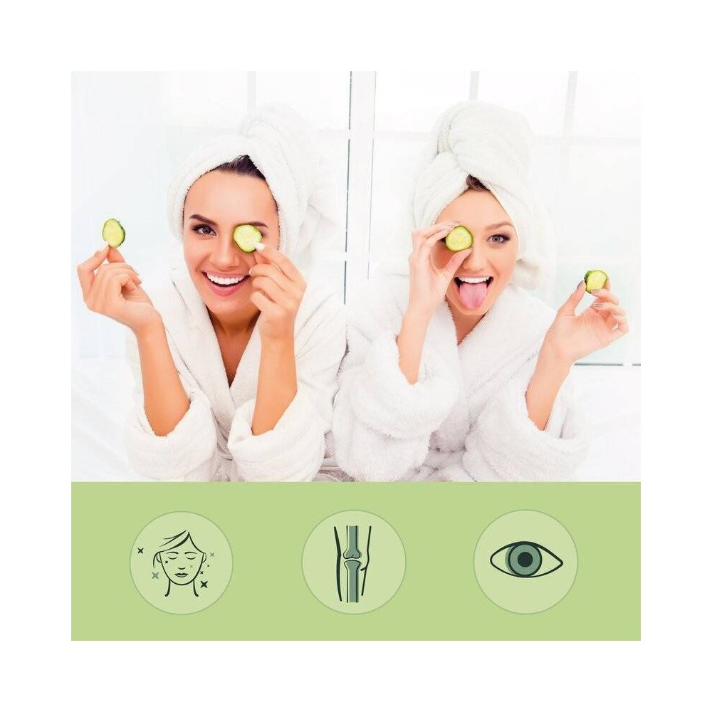 Vegavero Acid Hialuronic, 600mg, 180 Capsule Acid Hialuronic Beneficii: umplerea ridurilor, reduce aspectul ridurilor, repararea