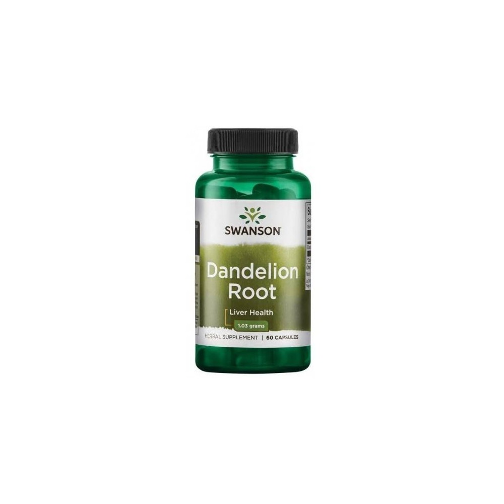 Dandelion Root Papadie 515mg 60 Capsule, Swanson Dandelion Root Papadie beneficii: contine antioxidanti, poate ajuta la ameliora