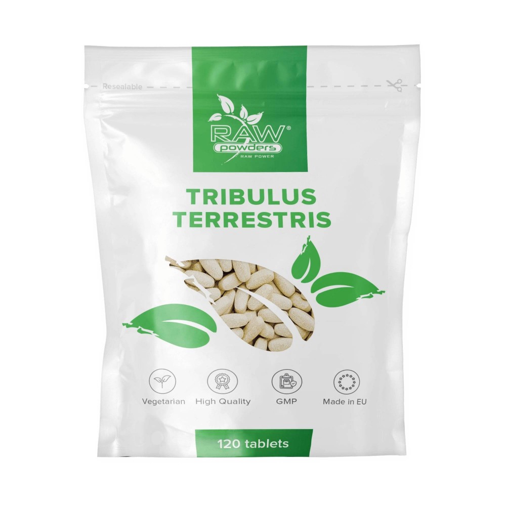 Raw Powders Tribulus Terrestris extract 500 mg 120 tablete Beneficii Tribulus: creste in mod natural nivelul de tes-tosteron, am Raw Powders Tribulus Terrestris extract 500 mg 120 tablete Beneficii Tribulus: creste in mod natural nivelul de tes-tosteron, am