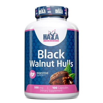 Coaja de nuca neagra, 500 mg 100 Capsule, Tonic pe bază de plante pentru a promova activitatea microbiană sănătoasă Beneficii Co