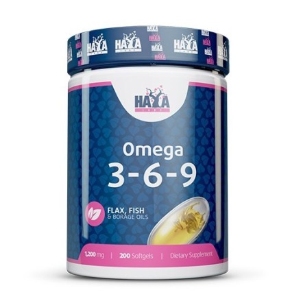 Omega 3-6-9, 200 Capsule, Sprijină sănătatea inimii si un nivel sănătos de colesterol, susține sănătatea cardiovasculară OMEGA 3