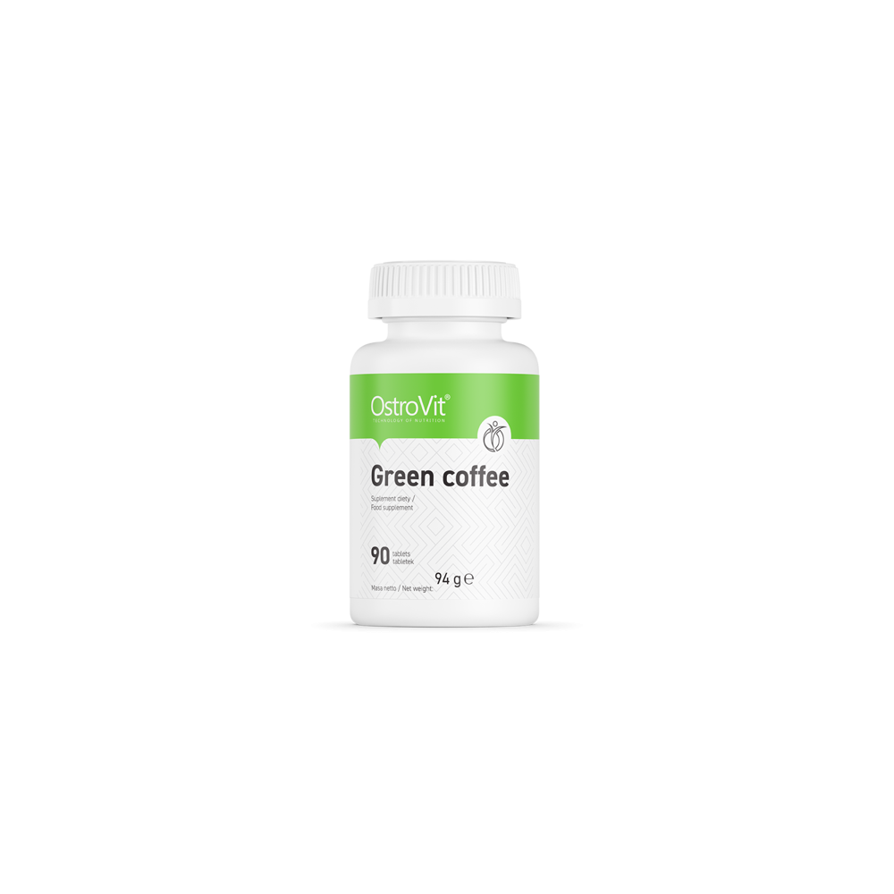 OstroVit Green Coffee 90 Tablete (Extract de cafea verde 500 mg) Beneficiile boabelor de cafea verde: ajuta la arderea grasimilo