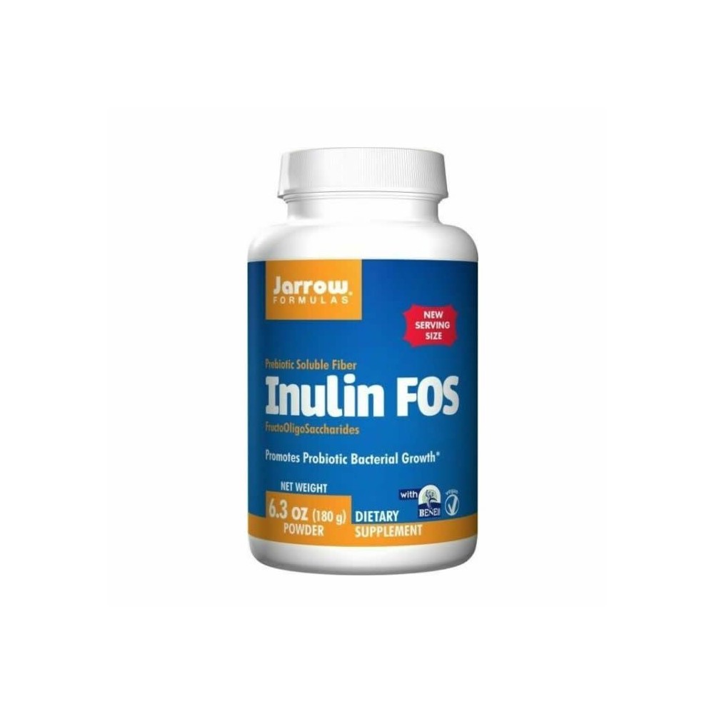 Jarrow Inulina FOS, 180 grame Beneficii Inulin FOS: poate creste sanatatea generala, supliment de fibre si ca prebiotic, creste Jarrow Inulina FOS, 180 grame Beneficii Inulin FOS: poate creste sanatatea generala, supliment de fibre si ca prebiotic, creste
