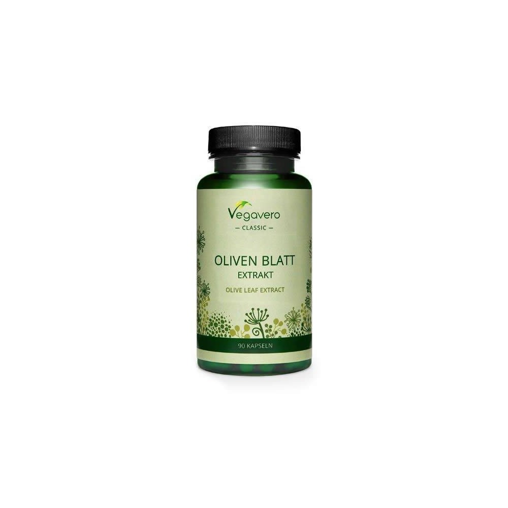 Vegavero Olive Leaf Extract (40% Oleuropein) Frunze de maslin Bio 90 Capsule Consumul regulat al suplimentului nostru Olive Leaf