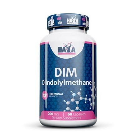 DIM (Diindolilmetan), 60 Capsule, Susține echilibrul hormonal echilibrat, promovează nivelurile sănătoase de estrogen DIM (Diind