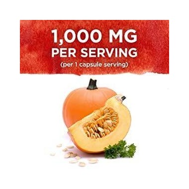 Swanson Pumpkin Seed Oil (Ulei dovleac) 1000mg 100 Capsule Beneficii Ulei Seminte dovleac: mentine prostata sanatoasa, asigura u