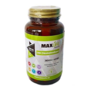 MAXLife DIM (Diindolylmethane) 150 mg (300mg per doza) 60 Capsule Beneficii DIM (Diindolilmetan): restabileste si mentine echili