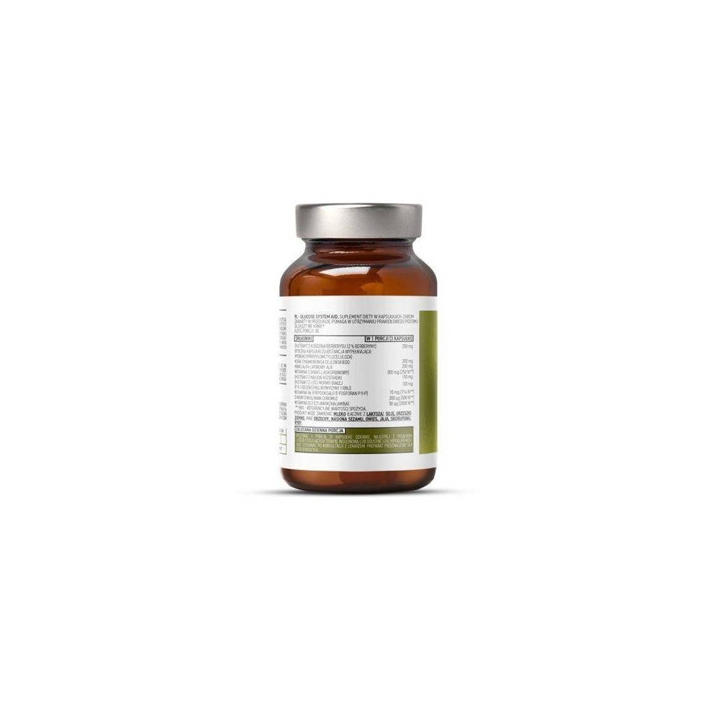 OstroVit Pharma Glucose System Aid 90 Capsule (Supliment nivel glucoza, diabet) Beneficii Pharma Glucose System Aid: ajută la me