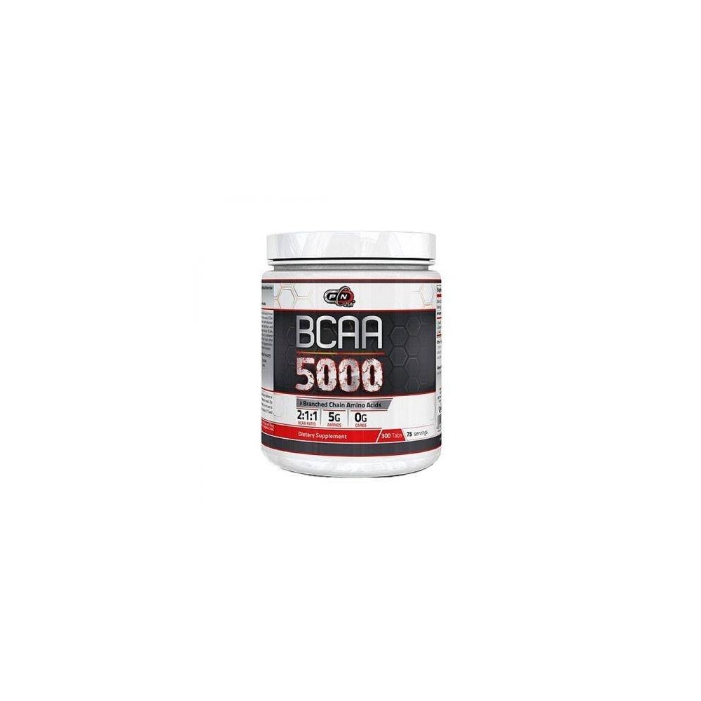 Pure Nutrition USA BCAA 5000 300 tablete (Aminoacizi esentiali) Beneficii BCAA 5000: aminoacizi esentiali, reduc oboseala muscul