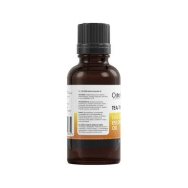 OstroVit TeaTree Natural Essential Oil 30 ml Reduce imperfectiunile tenului si ale pielii si reduce aparitia altora noi, regener