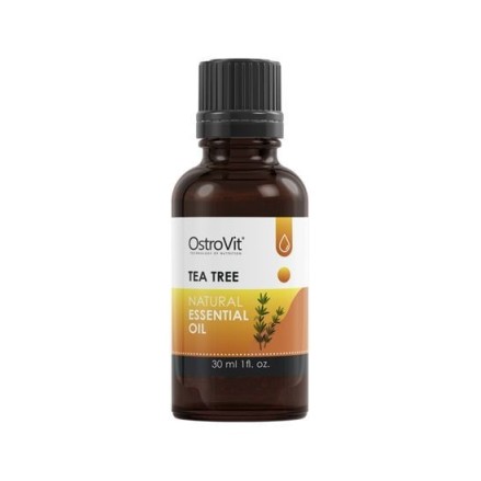 OstroVit TeaTree Natural Essential Oil 30 ml Reduce imperfectiunile tenului si ale pielii si reduce aparitia altora noi, regener