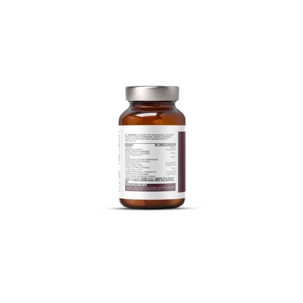 Pharma Thyroid Aid 90 Capsule, sanatate tiroida, OstroVit Pharma Thyroid Aid beneficii: susinte sanatatea glandei tiroide, imbun
