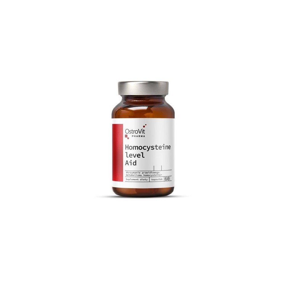 Pharma Homocysteine Level Aid 60 Capsule, OstroVit Homocysteine Level Aid beneficii: regleaza nivelul de homocisteina din corpul