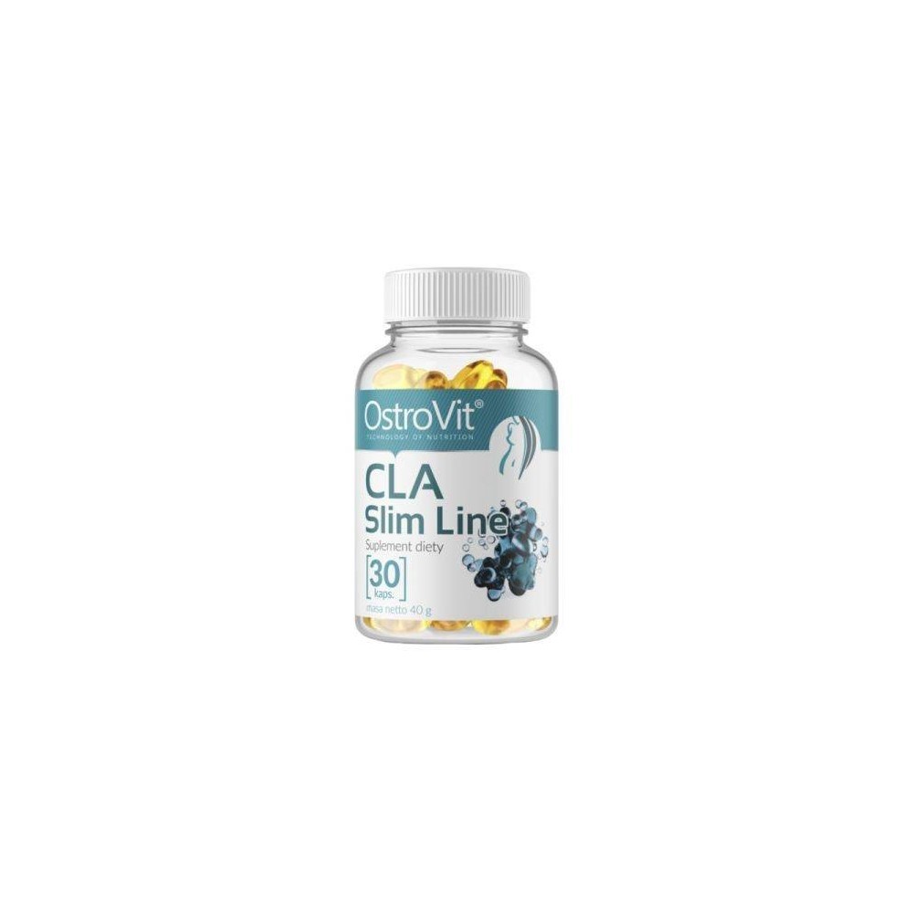 CLA Slim Line 1000 mg 30 Capsule, OstroVit OstroVit CLA Slim Line beneficii: accelerează arderea de grăsimi, ajuta la pierderea 