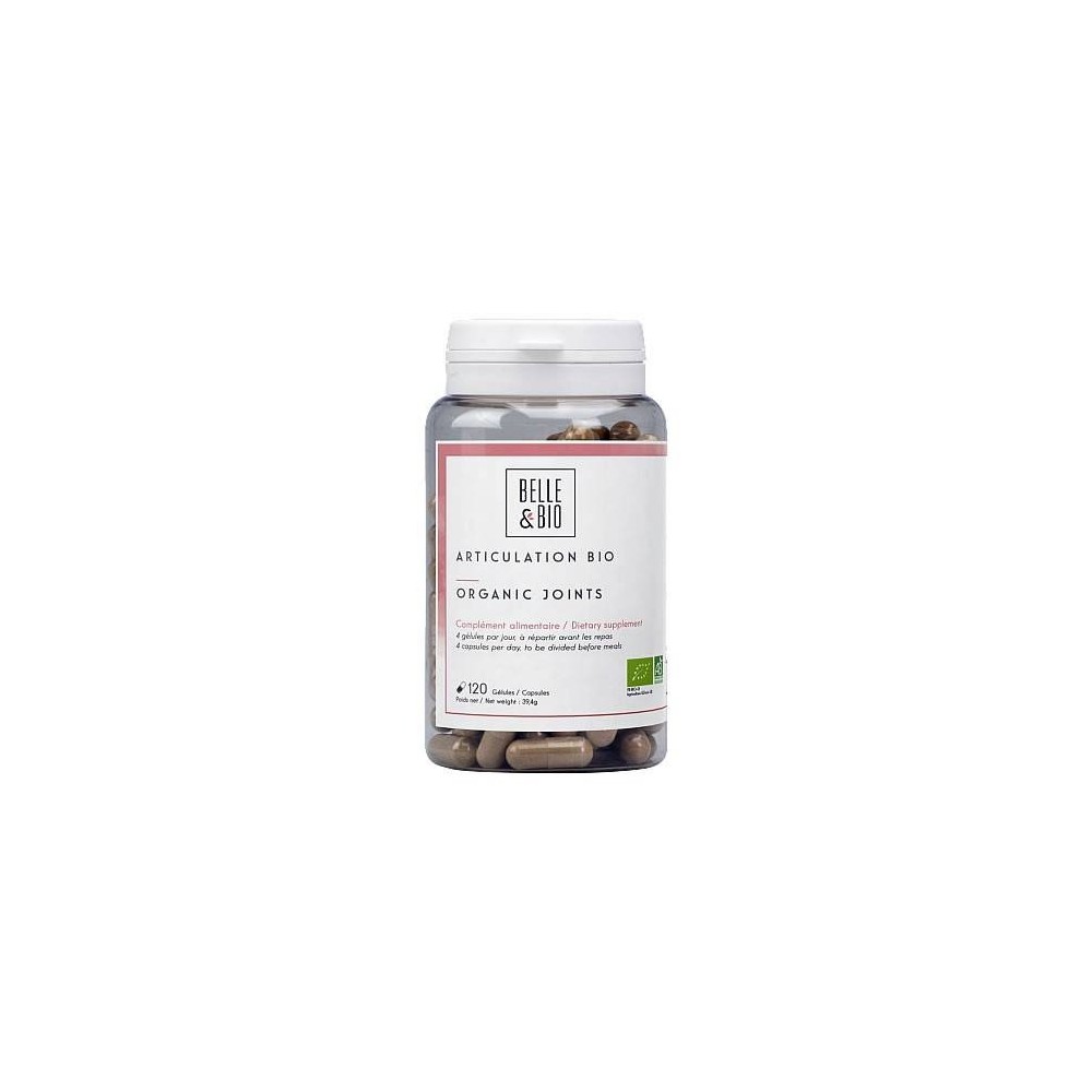 Belle&Bio Articulation Bio 120 Capsule, Gheara Diavolului, Curcuma, Ghimbir Beneficii Articulation Bio: intareste, calmeaza si p
