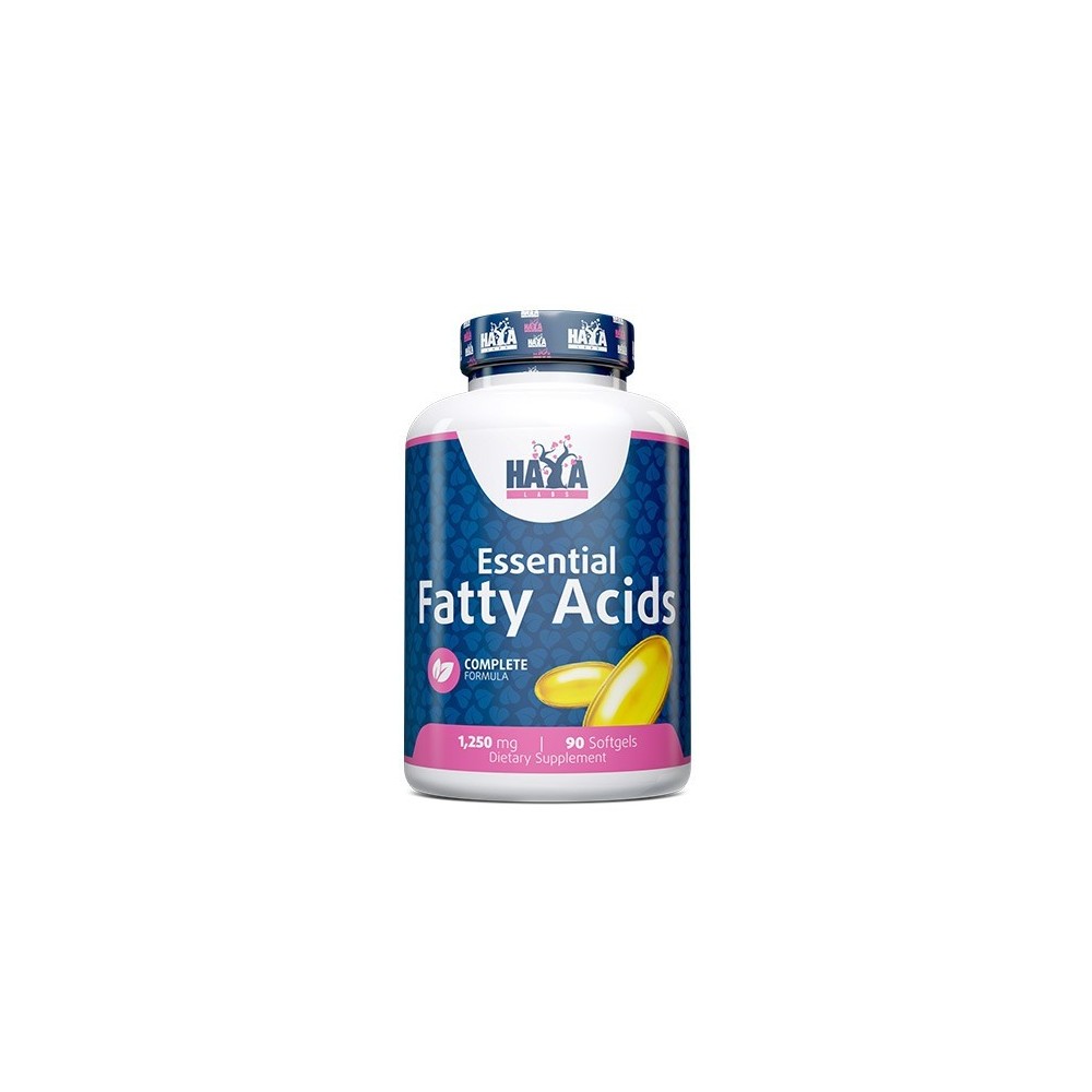 Essential Fatty Acids - Acizi grasi esentiali - Omega 3-6-9 1250 mg 90 Capsule Beneficii Essential Fatty Acids: HAYA LABS Essent Essential Fatty Acids - Acizi grasi esentiali - Omega 3-6-9 1250 mg 90 Capsule Beneficii Essential Fatty Acids: HAYA LABS Essent