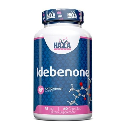 Idebenone, 60 Capsule, Imbunatateste metabolismul, ajuta la pierderea rapida si eficienta in greutate Haya Labs Idebenone are ro