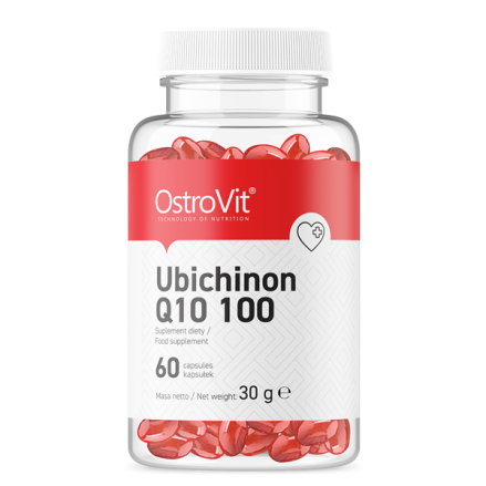 OstroVit Ubichinon Q10 100 mg, 60 Capsule Beneficii OstroVit Ubichinon Q10: OstroVit Ubichinon Q10 este un supliment alimentar c