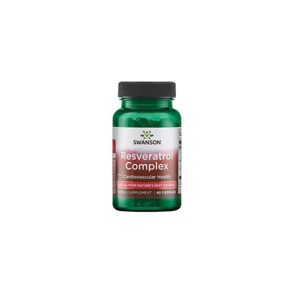 Swanson Resveratrol Complex 60 Capsule Beneficii Resveratrol: reducerea tensiunii arteriale, scăderea nivelului colesterolului „