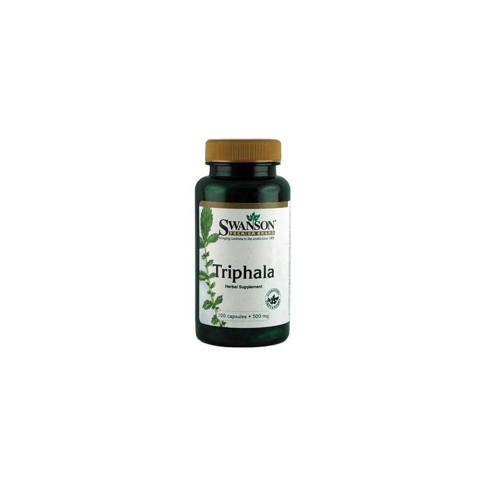 Swanson Triphala, 500mg 100 Capsule Beneficii Triphala: va poate ajuta sa pierdeti in greutate, poate reduce inflamatia din orga