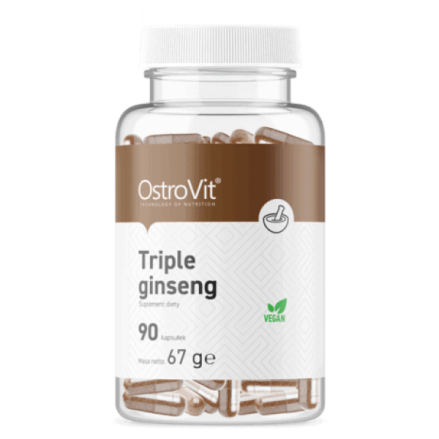 OstroVit Triple Ginseng VEGE - 90 Capsule Beneficii ginseng: antioxidant puternic care poate reduce inflamatia, poate aduce bene
