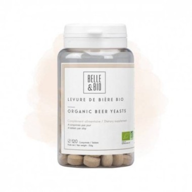 Belle&Bio Brewer's Yeast Bio (Drojdie de bere) - 120 Capsule Beneficiile drojdiei de bere: imbunatateste zaharul din sange, inta