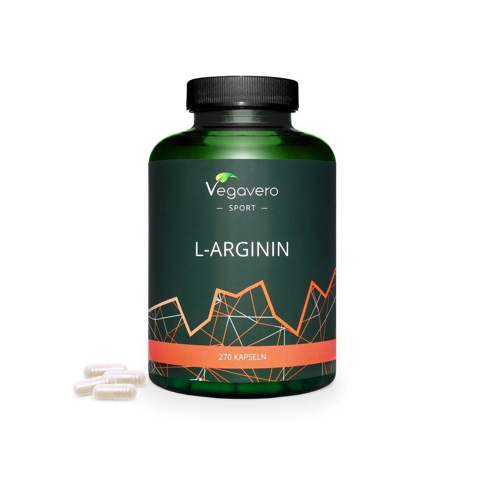 Vegavero L-Arginine 700 mg, 270 Capsule Beneficii L-arginine: imbunatatirea fluxului sanguin, amelioreaza mai repede ranile, ate