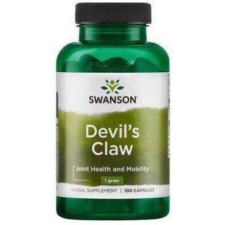 Swanson Devil's Claw - (Gheara diavolului) - 500 mg, 100 Capsule Beneficii gheara diavolului: are proprietati antiinflamatorii s