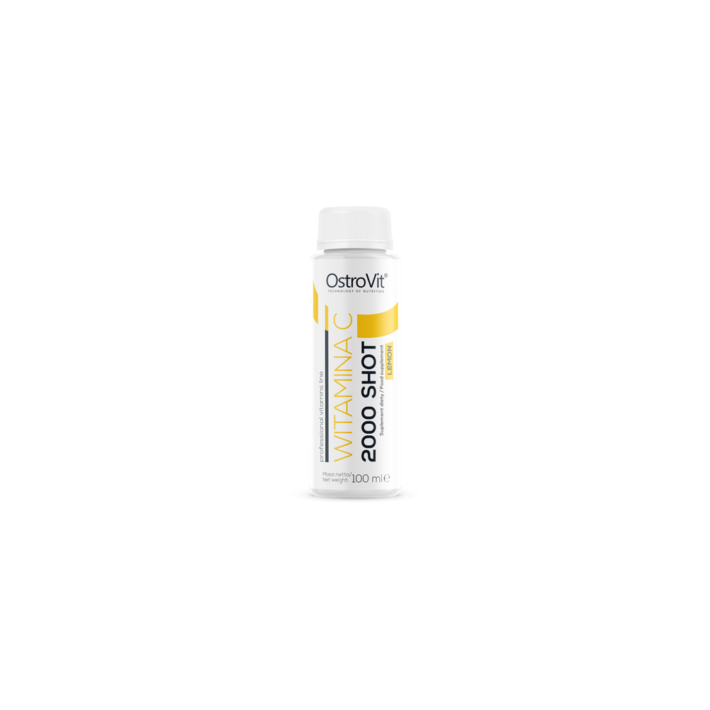 OstroVit Vitamin C 2000 Shot - 100 ml Beneficii Vitamina C 2000 Shot: suport natural pentru sistemul imunitar, compus chimic org OstroVit Vitamin C 2000 Shot - 100 ml Beneficii Vitamina C 2000 Shot: suport natural pentru sistemul imunitar, compus chimic org